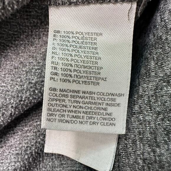 The North Face Hooded Full Zip Performance Gray Sweatshirt - Picture 8 of 10